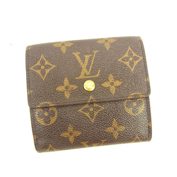 Louis Vuitton Wallet Purse Monogram Brown Woman unisex Authentic - Picture 3 of 11